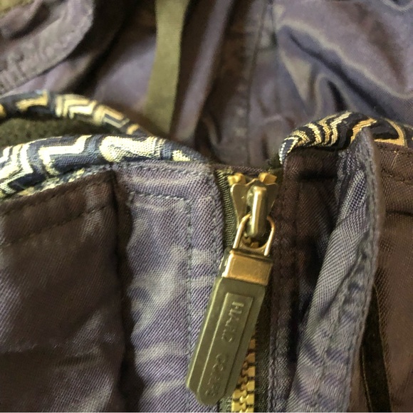 Authentic To The Corps ski pants/jacket jacket is torn on back neck area vintage - Picture 7 of 16